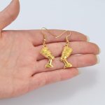 egyptian queen ear hoop earrings ethnic women nefertiti larger earrings vintage pattern unique country flag hip hop piercing drop for ladies, gold egyptian queen ear hoop earrings ethnic women nefertiti larger earrings vintage pattern unique country flag hip hop piercing drop for ladies, gold