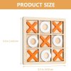 2 sets mini xo chess board game family kids puzzle game educational toys wooden board game table toys for children kids day birthday party 2 sets mini xo chess board game family kids puzzle game educational toys wooden board game table toys for children kids day birthday party