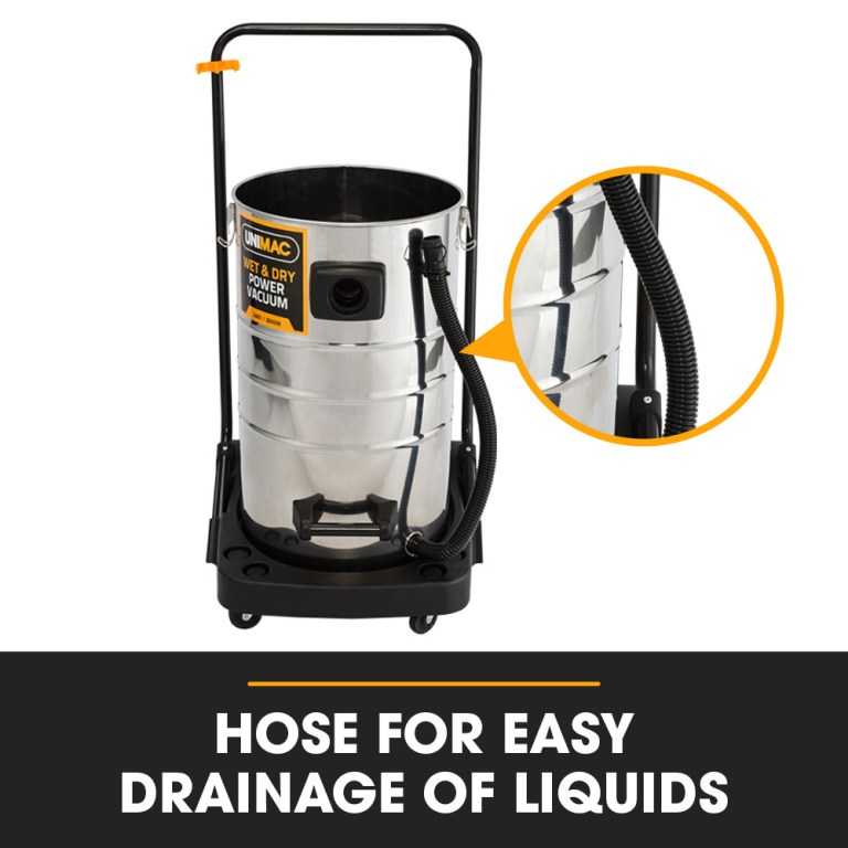 unimac 100l 2400w wet and dry vacuum cleaner, heavy duty dual copper motors, accessory set, for workshop car carpet unimac 100l 2400w wet and dry vacuum cleaner, heavy duty dual copper motors, accessory set, for workshop car carpet