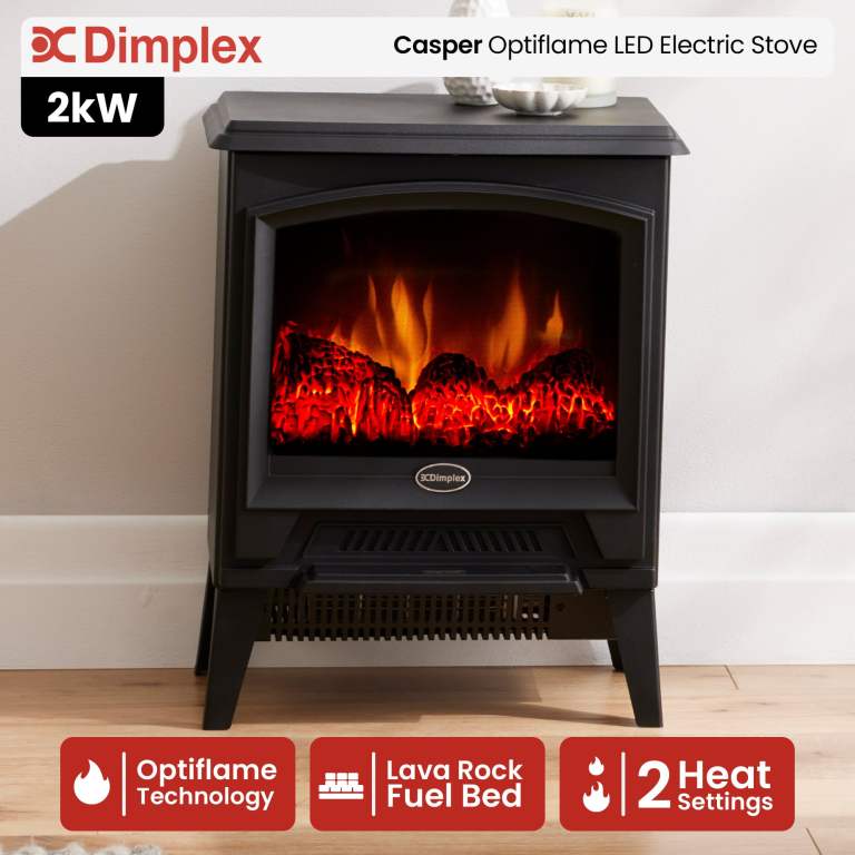 dimplex 2kw casper optiflame portable electric stove dimplex 2kw casper optiflame portable electric stove
