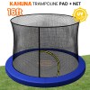 kahuna 16ft trampoline pad and net blue kahuna 16ft trampoline pad and net blue