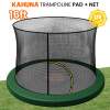 kahuna 16ft trampoline pad and net green kahuna 16ft trampoline pad and net green