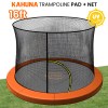 kahuna 16ft trampoline pad and net orange kahuna 16ft trampoline pad and net orange