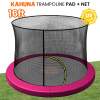 kahuna 16ft trampoline pad and net pink kahuna 16ft trampoline pad and net pink