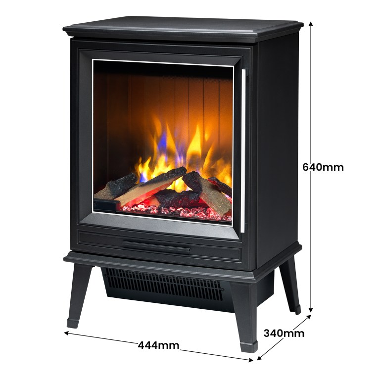 dimplex laverton electric fire stove 2kw