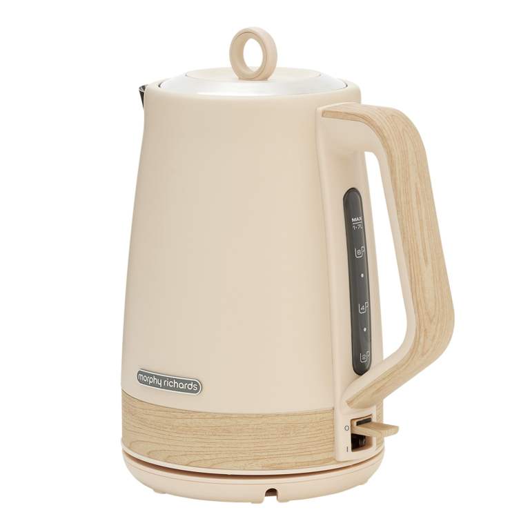 morphy richards 1.7l electric kettle essence scandi swivel base boil dry protection
