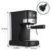 pronti breakfast set with 1.25l coffee machine, silver noir toaster & kettle pronti breakfast set with 1.25l coffee machine, silver noir toaster & kettle