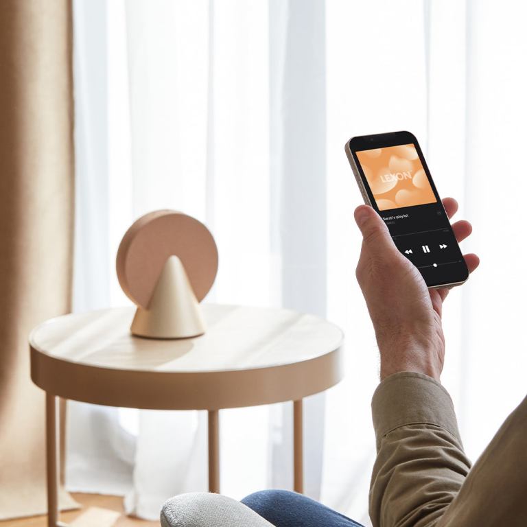 lexon conic 360 bluetooth speaker gold