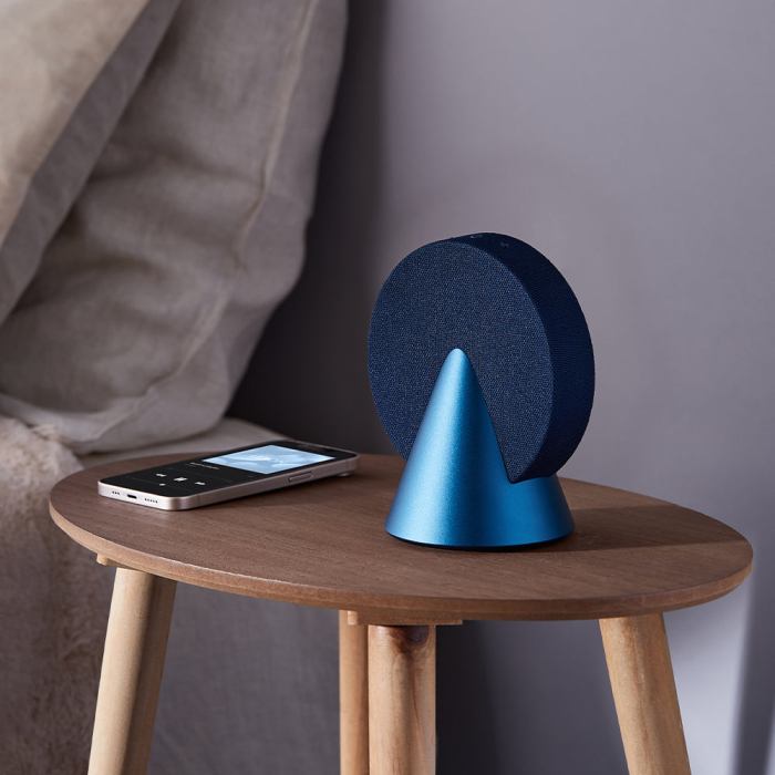 lexon conic 360 bluetooth speaker blue lexon conic 360 bluetooth speaker blue