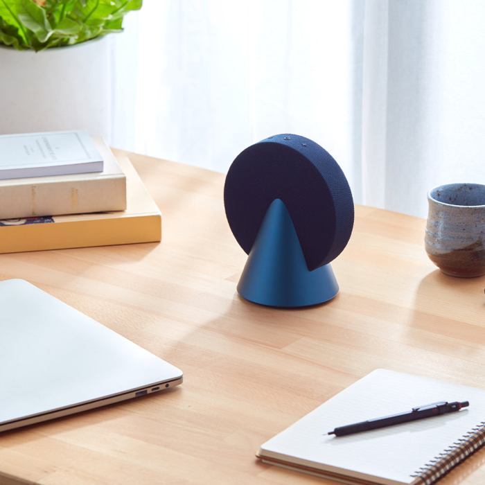 lexon conic 360 bluetooth speaker blue lexon conic 360 bluetooth speaker blue