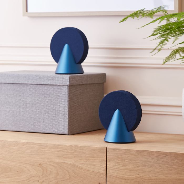 lexon conic 360 bluetooth speaker blue lexon conic 360 bluetooth speaker blue