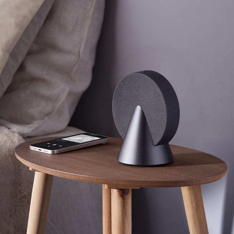 lexon conic 360 bluetooth speaker grey lexon conic 360 bluetooth speaker grey