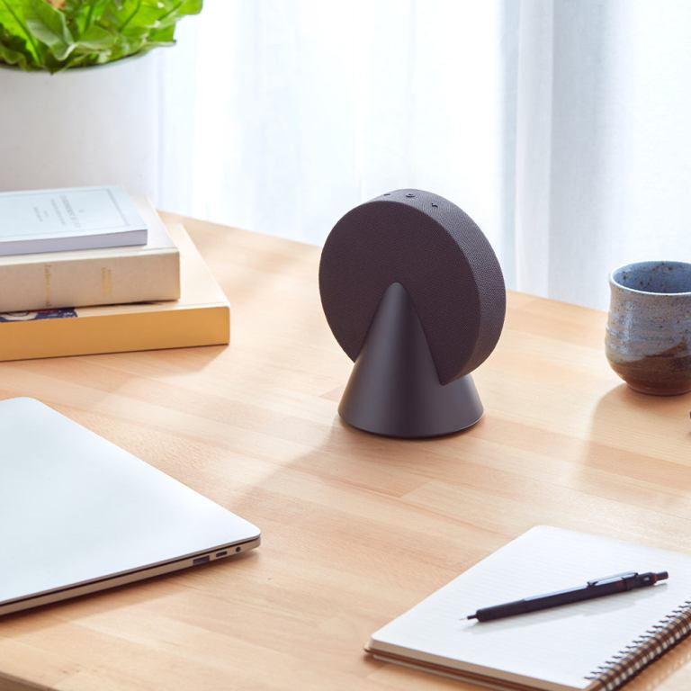 lexon conic 360 bluetooth speaker grey lexon conic 360 bluetooth speaker grey