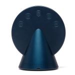 lexon conic radio alarm clock with fm & built in bluetooth speaker blue lexon conic radio alarm clock with fm & built in bluetooth speaker blue