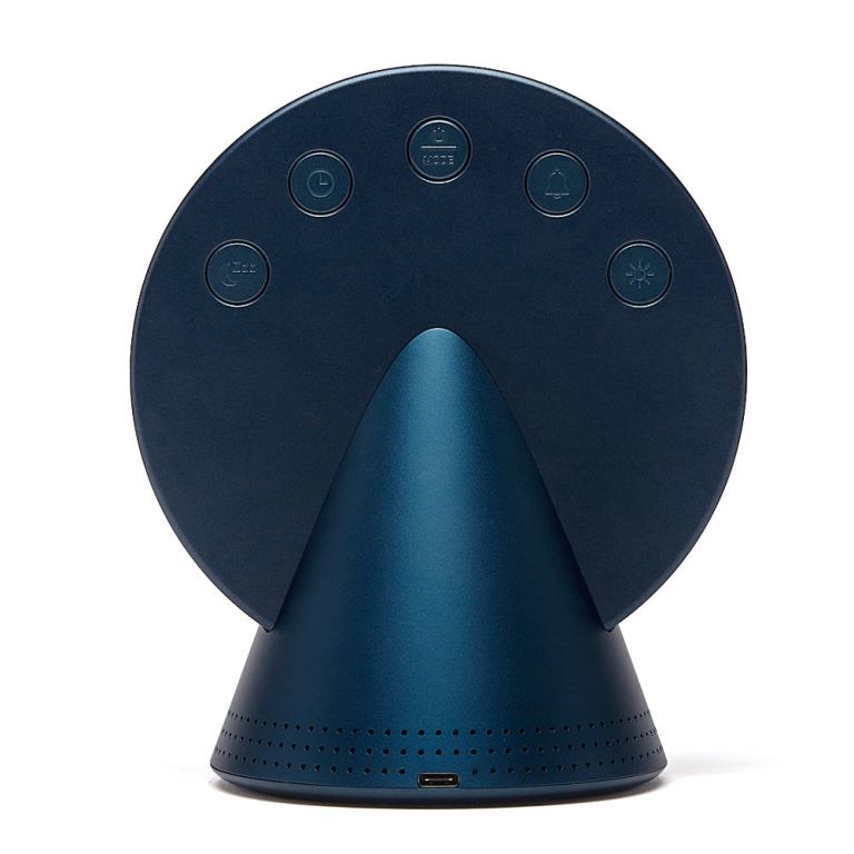 lexon conic radio alarm clock with fm & built in bluetooth speaker blue lexon conic radio alarm clock with fm & built in bluetooth speaker blue