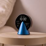 lexon conic radio alarm clock with fm & built in bluetooth speaker blue lexon conic radio alarm clock with fm & built in bluetooth speaker blue