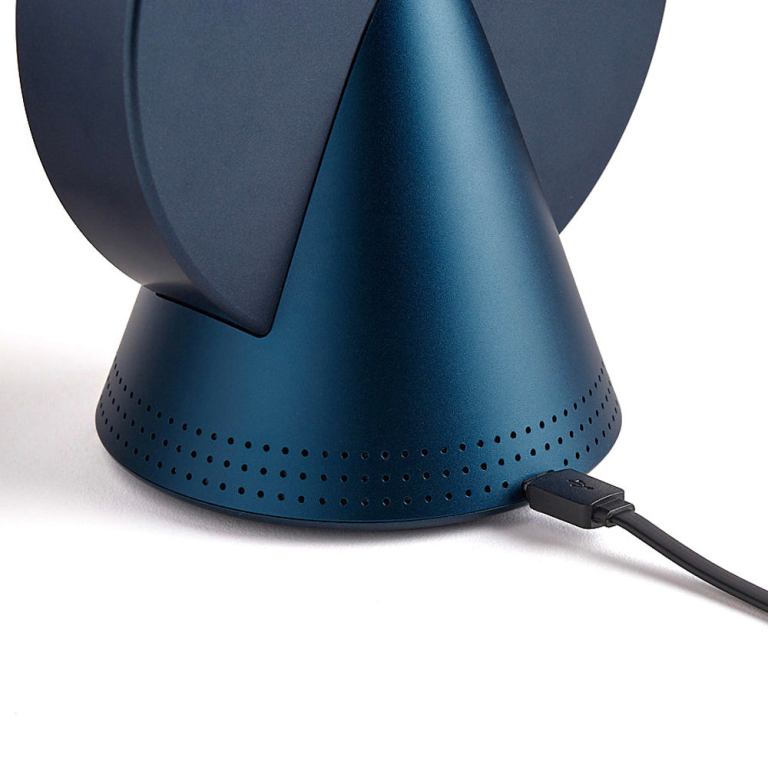 lexon conic radio alarm clock with fm & built in bluetooth speaker blue lexon conic radio alarm clock with fm & built in bluetooth speaker blue