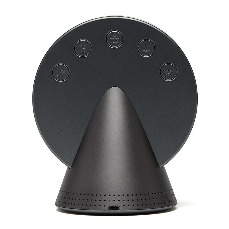 lexon conic radio alarm clock with fm & built in bluetooth speaker grey lexon conic radio alarm clock with fm & built in bluetooth speaker grey