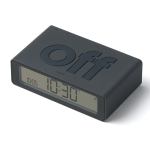 lexon flip mini reversible alarm clock grey lexon flip mini reversible alarm clock grey