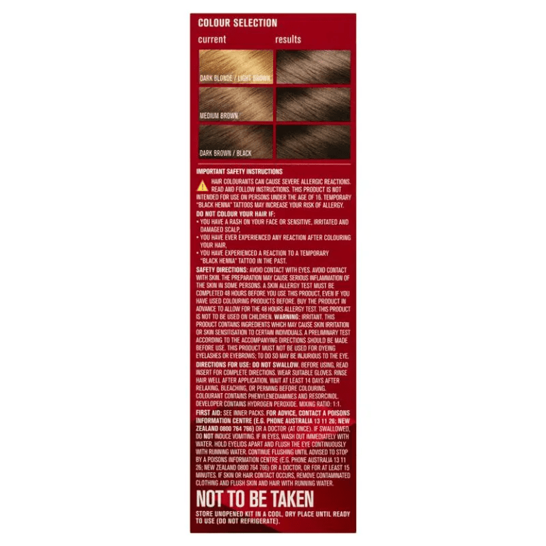 revlon colorsilk 20 brown black permanent 3d hair colour w/ keratin brown/black