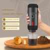 white portable fully automatic espresso coffee machine universal 3 in 1 capsule, coffee powder & espresso maker