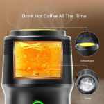 white portable fully automatic espresso coffee machine universal 3 in 1 capsule, coffee powder & espresso maker