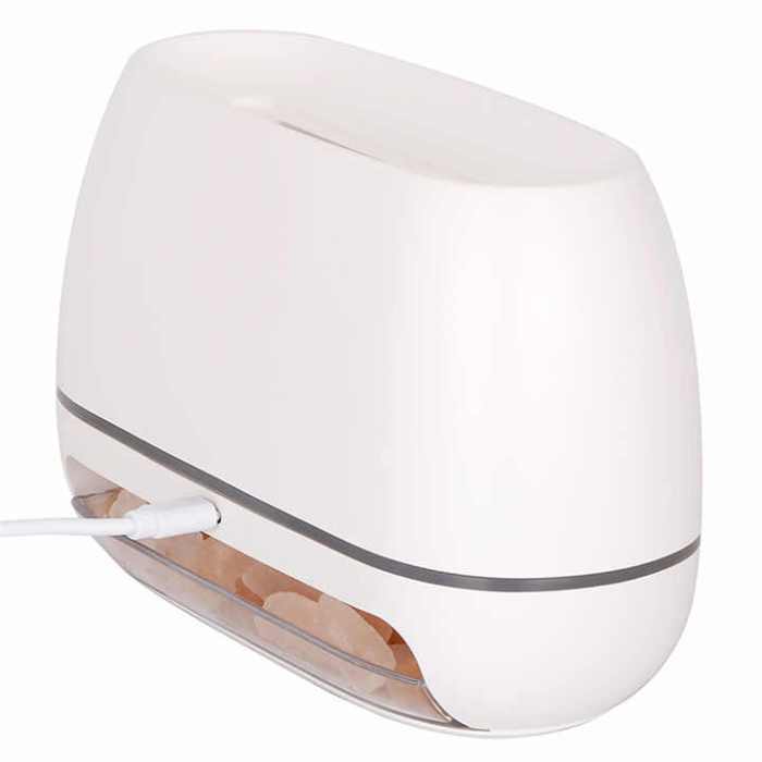 wood grain color himalayan salt flame aroma diffuser 250ml ultrasonic humidifier with 7 color led light for relaxation and decor wood grain color himalayan salt flame aroma diffuser 250ml ultrasonic humidifier with 7 color led light for relaxation and decor