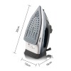 powerful 2200w electric steam iron with ceramic soleplate & vertical steam function(green) powerful 2200w electric steam iron with ceramic soleplate & vertical steam function(green)