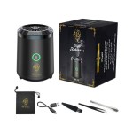 portable electric oud bukhoor incense burner with speaker usb rechargeable aroma diffuser for car and home fits australian cup holders 98mm