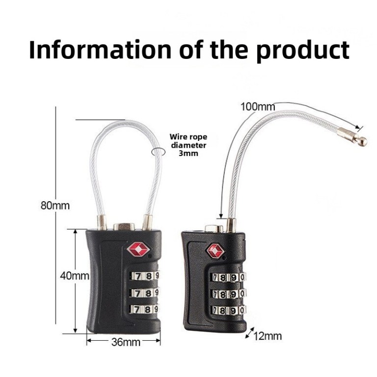 lake blue tsa approved cable combination padlock 3 digit security lock for travel luggage suitcase gym lockers durable steel wire australian travel essential lake blue tsa approved cable combination padlock 3 digit security lock for travel luggage suitcase gym lockers durable steel wire australian travel essential
