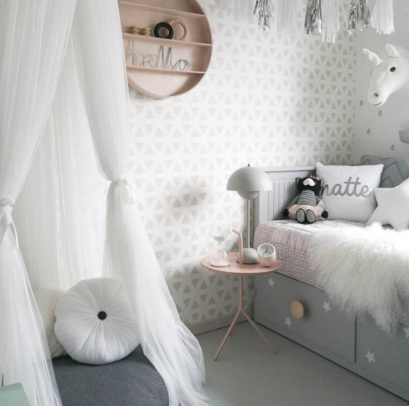 pink nordic style 7 layer tulle bed canopy 300cm extra long 60cm dome for australian kids bedroom nursery and playroom decor