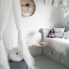 grey nordic style 7 layer tulle bed canopy 300cm extra long 60cm dome for australian kids bedroom nursery and playroom decor