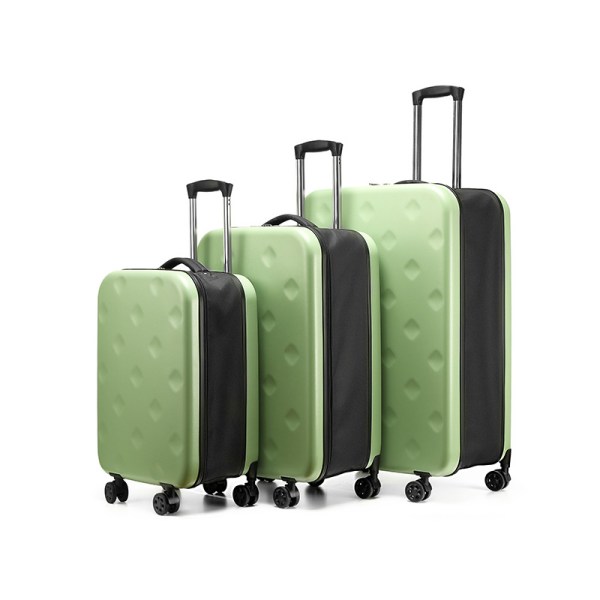 green 20 inch foldable carry on suitcase with 360 spinner wheels and combination lock, lightweight space saving hard shell luggage for australian travel green 20 inch foldable carry on suitcase with 360 spinner wheels and combination lock, lightweight space saving hard shell luggage for australian travel