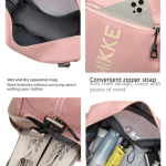 large travel duffle bag gym sports weekender with shoe compartment wet pocket lightweight carry on luggage bag (black)