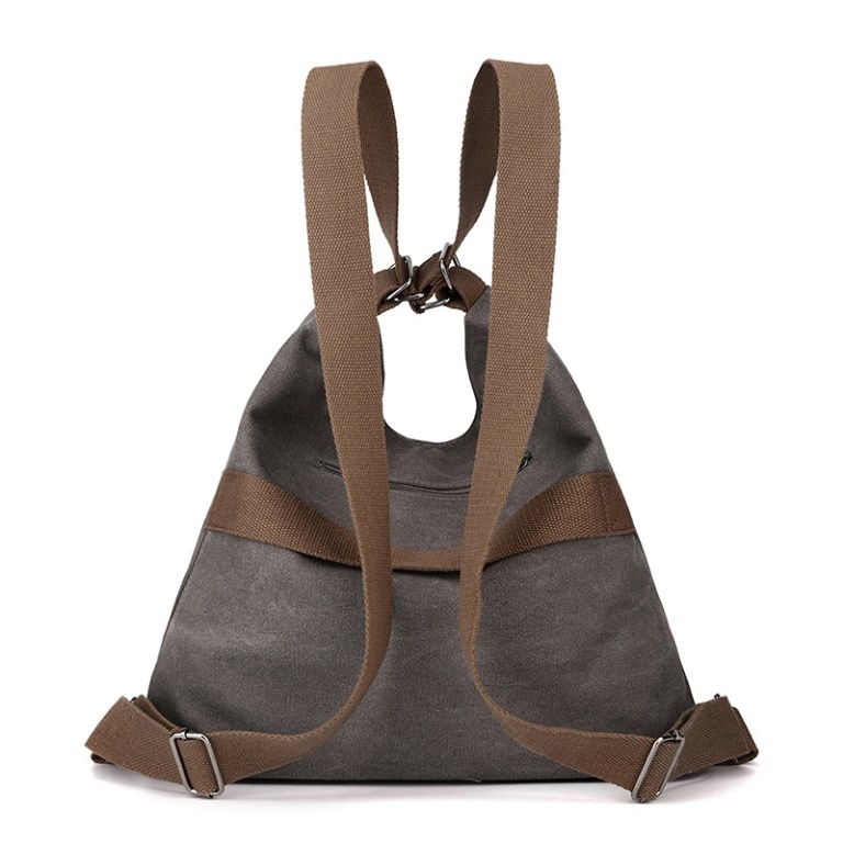 purple versatile 3 in 1 canvas backpack and shoulder bag large capacity handbag for women ideal for travel school and everyday use purple versatile 3 in 1 canvas backpack and shoulder bag large capacity handbag for women ideal for travel school and everyday use