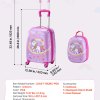 vevor kids luggage set, 2 piece, 45.7 cm hardside rolling wheels suitcase with hard shell backpack, unicorn kids carry on luggage set, holiday birthday present for girls & boys, airline approved vevor kids luggage set, 2 piece, 45.7 cm hardside rolling wheels suitcase with hard shell backpack, unicorn kids carry on luggage set, holiday birthday present for girls & boys, airline approved