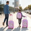 vevor kids luggage set, 2 piece, 45.7 cm hardside rolling wheels suitcase with hard shell backpack, unicorn kids carry on luggage set, holiday birthday present for girls & boys, airline approved vevor kids luggage set, 2 piece, 45.7 cm hardside rolling wheels suitcase with hard shell backpack, unicorn kids carry on luggage set, holiday birthday present for girls & boys, airline approved