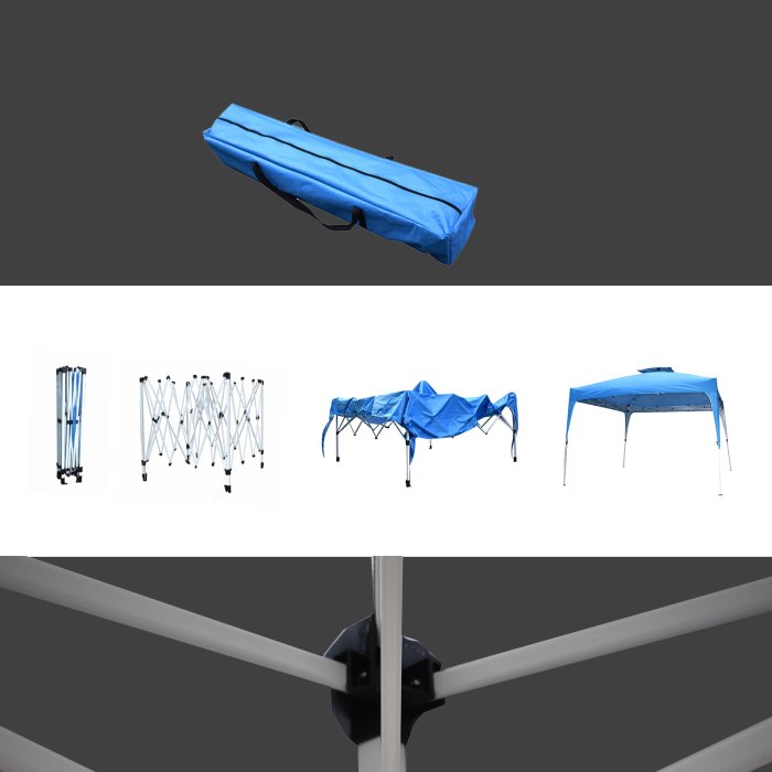 arcadia furniture 3m x 3m outdoor folding tent navy