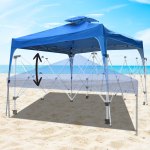 arcadia furniture 3m x 3m outdoor folding tent navy