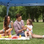 arcadia furniture 3m x 3m outdoor folding tent navy