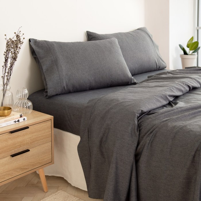 royal comfort 3000 thread count bamboo cooling sheet set king charcoal