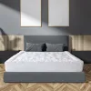royal comfort 1200gsm deluxe 7 zone mattress topper luxury gusset breathable queen white royal comfort 1200gsm deluxe 7 zone mattress topper luxury gusset breathable queen white