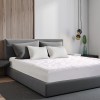 royal comfort 1200gsm deluxe 7 zone mattress topper luxury gusset breathable king white royal comfort 1200gsm deluxe 7 zone mattress topper luxury gusset breathable king white