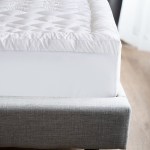 royal comfort 1200gsm deluxe 7 zone mattress topper luxury gusset breathable king white