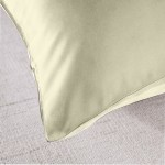 royal comfort mulberry soft silk hypoallergenic pillowcase twin pack 51 x 76cm ivory