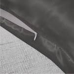 royal comfort mulberry soft silk hypoallergenic pillowcase twin pack 51 x 76cm charcoal