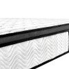 ergopedic mattress 5 zone latex pocket spring mattress in a box 30cm queen white grey black ergopedic mattress 5 zone latex pocket spring mattress in a box 30cm queen white grey black
