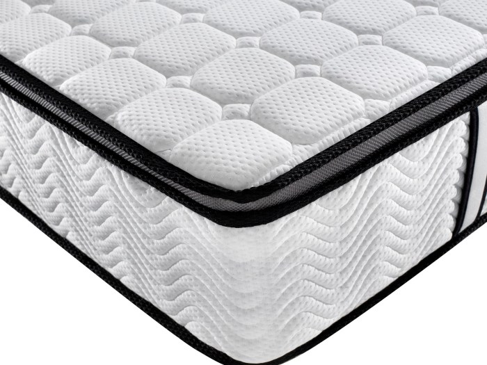 ergopedic mattress 5 zone latex pocket spring mattress in a box 30cm queen white grey black ergopedic mattress 5 zone latex pocket spring mattress in a box 30cm queen white grey black