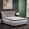 ergopedic mattress 5 zone latex pocket spring mattress in a box 30cm queen white grey black ergopedic mattress 5 zone latex pocket spring mattress in a box 30cm queen white grey black