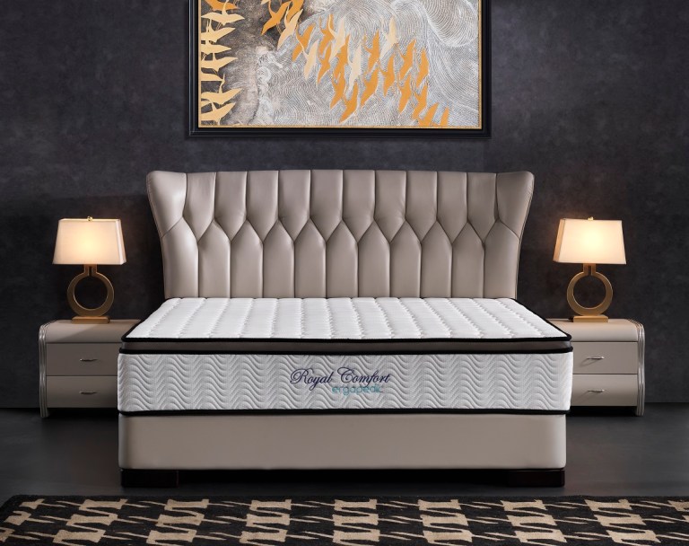 ergopedic mattress 5 zone latex pocket spring mattress in a box 30cm queen white grey black ergopedic mattress 5 zone latex pocket spring mattress in a box 30cm queen white grey black